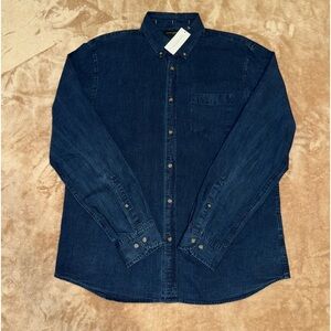 BANANA REPUBLIC INDIGO DENIM SHIRT